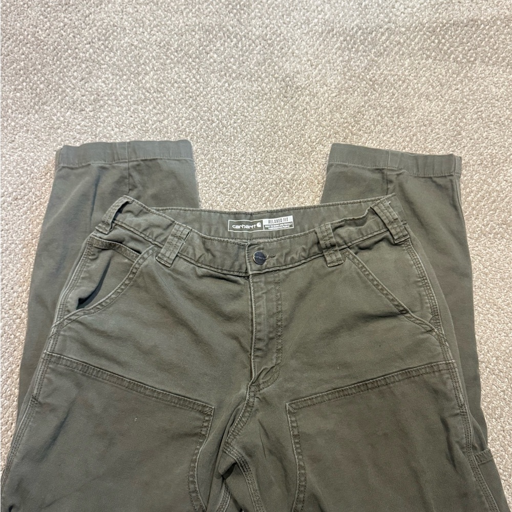 Carhartt Olive Green Jeans-BRAND NEW